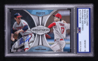 Nolan Ryan Signed 2019 Topps Greatness Returns With Shohei Ohtani #GR-12 (PSA | Autograph Graded PSA 10) at PristineAuction.com