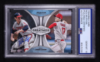 Nolan Ryan Signed 2019 Topps Greatness Returns With Shohei Ohtani #GR-12 (PSA | Autograph Graded PSA 10) at PristineAuction.com