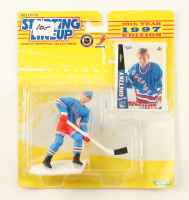 Wayne Gretzky 1997 Starting Lineup "Sports Superstar Collectibles" Action Figure with Trading Card at PristineAuction.com