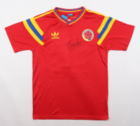 Carlos "Pibe" Valderrama Signed Colombia Adidas Authentic Jersey (JSA) at PristineAuction.com