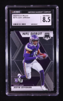Justin Jefferson 2020 Panini Mosaic #270 DEB RC (CGC 8.5) at PristineAuction.com