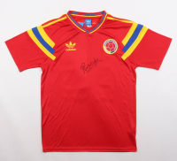 Carlos "Pibe" Valderrama Signed Colombia Adidas Authentic Jersey (JSA) at PristineAuction.com