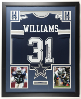 Roy Williams Signed Cowboys Custom Framed Jersey Display (Beckett) at PristineAuction.com