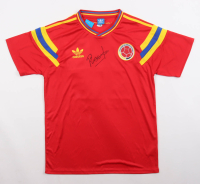 Carlos "Pibe" Valderrama Signed Colombia Adidas Authentic Jersey (JSA) at PristineAuction.com