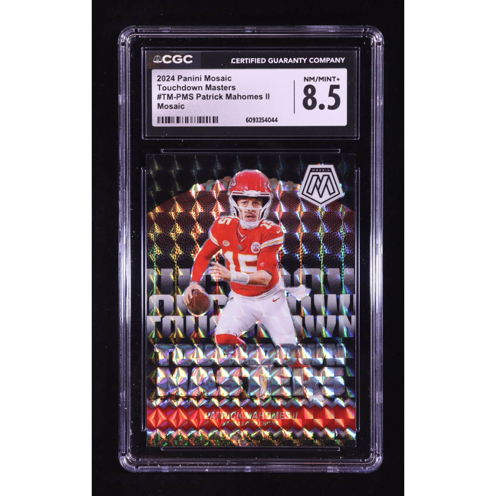 Patrick Mahomes II 2024 Panini Mosaic Touchdown Masters Mosaic #1 (CGC 8.5) at PristineAuction.com