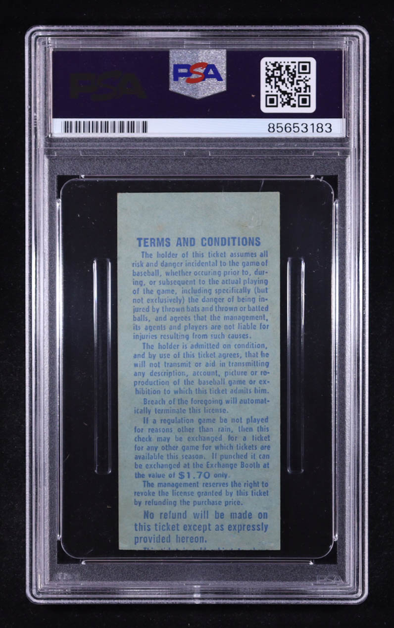 Nolan Ryan Signed 1968 Mets Shea Stadium Original Ticket (PSA | Autograph Graded PSA 10) at PristineAuction.com Nolan Ryan Signed 1968 Mets Shea Stadium Original Ticket (PSA | Autograph Graded PSA 10) at PristineAuction.com