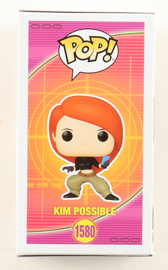 Christy Carlson Romano Signed "Kim Possible" #1580 Funko Pop! Vinyl Figure Inscribed "What's The Sitch?" & "KP" (Beckett) at PristineAuction.com Christy Carlson Romano Signed "Kim Possible" #1580 Funko Pop! Vinyl Figure Inscribed "What's The Sitch?" & "KP" (Beckett) at PristineAuction.com