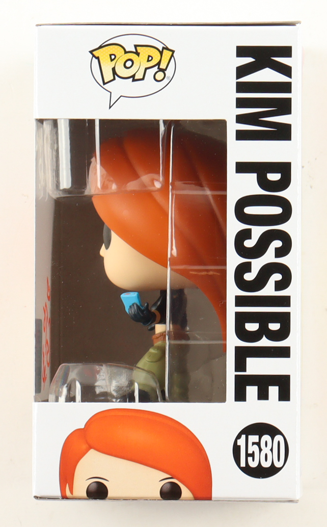 Christy Carlson Romano Signed "Kim Possible" #1580 Funko Pop! Vinyl Figure Inscribed "What's The Sitch?" & "KP" (Beckett) at PristineAuction.com Christy Carlson Romano Signed "Kim Possible" #1580 Funko Pop! Vinyl Figure Inscribed "What's The Sitch?" & "KP" (Beckett) at PristineAuction.com