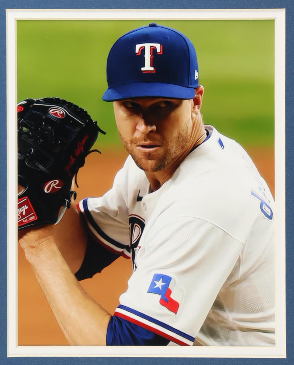 Jacob deGrom Signed Rangers Custom Framed Jersey Display (JSA) at PristineAuction.com Jacob deGrom Signed Rangers Custom Framed Jersey Display (JSA) at PristineAuction.com