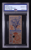Nolan Ryan Signed 1968 Mets Shea Stadium Original Ticket (PSA | Autograph Graded PSA 10) at PristineAuction.com