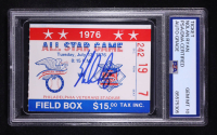 Nolan Ryan Signed 1976 All Star Game Original Ticket (PSA | Autograph Graded PSA 10) at PristineAuction.com