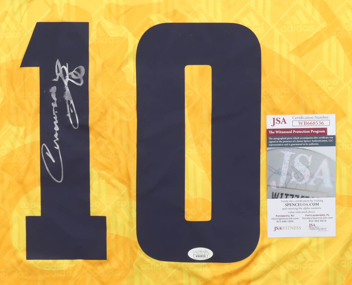 Cuauhtemoc Blanco Signed Club América Adidas Authentic Jersey (JSA) at PristineAuction.com Cuauhtemoc Blanco Signed Club América Adidas Authentic Jersey (JSA) at PristineAuction.com