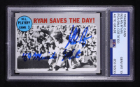 Nolan Ryan Signed 1970 Topps Ryan Saves The Day Inscribed "69 Miracle Mets" #197 (PSA | Autograph Graded PSA 10) at PristineAuction.com