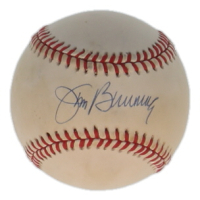 Jim Bunning Signed ONL Baseball (JSA) at PristineAuction.com