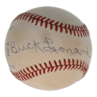 Buck Leonard Signed OAL Baseball (JSA) at PristineAuction.com