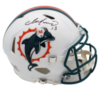 Dan Marino Signed Dolphins Full-Size Authentic On-Field Throwback Alternate Speed Helmet (Beckett) at PristineAuction.com