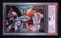Nolan Ryan Signed 2019 Topps Chrome Greatness Returns With Shohei Ohtani #GRE-3 (PSA 10 | Autograph Graded PSA 10) at PristineAuction.com