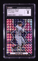 Aaron Judge 2022 Panini Mosaic Mosaic Pink Camo #172 (CGC 8) at PristineAuction.com