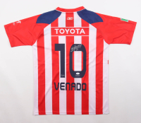 Alberto Medina Signed C.D. Guadalajara Rebook Authentic Jersey (JSA) at PristineAuction.com