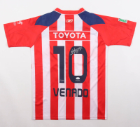 Alberto Medina Signed C.D. Guadalajara Rebook Authentic Jersey (JSA) at PristineAuction.com