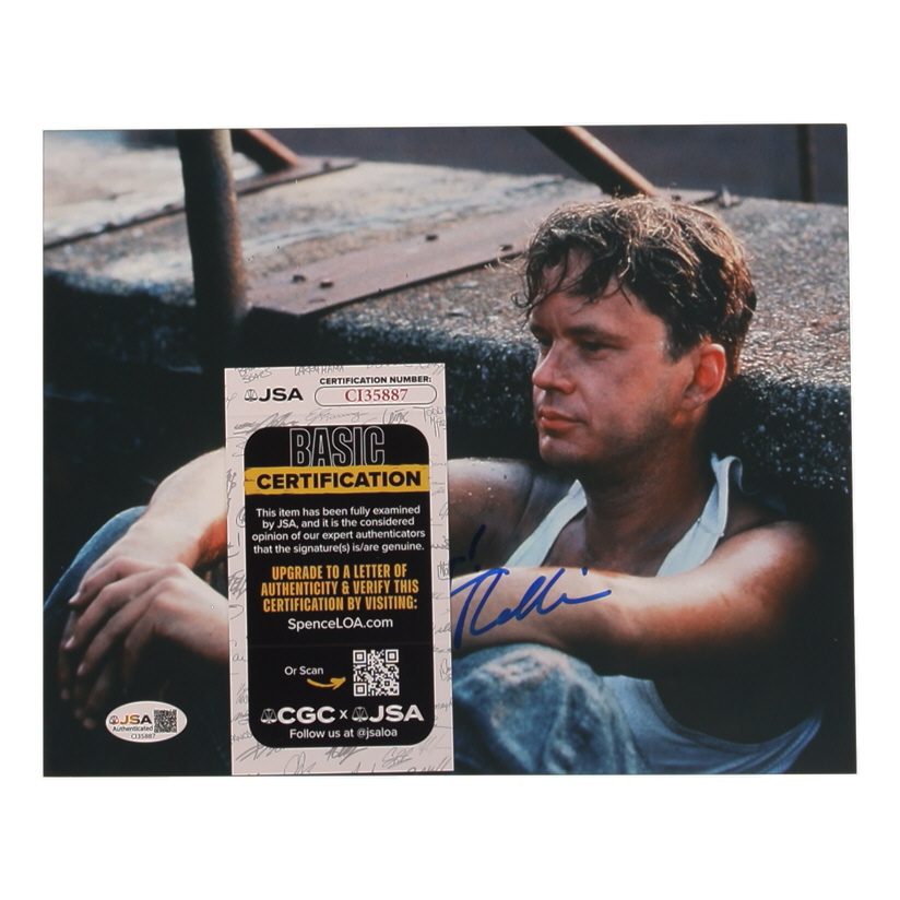 Tim Robbins Signed "The Shawshank Redemption" 8x10 Photo Inscribed "Best" (JSA) at PristineAuction.com Tim Robbins Signed "The Shawshank Redemption" 8x10 Photo Inscribed "Best" (JSA) at PristineAuction.com