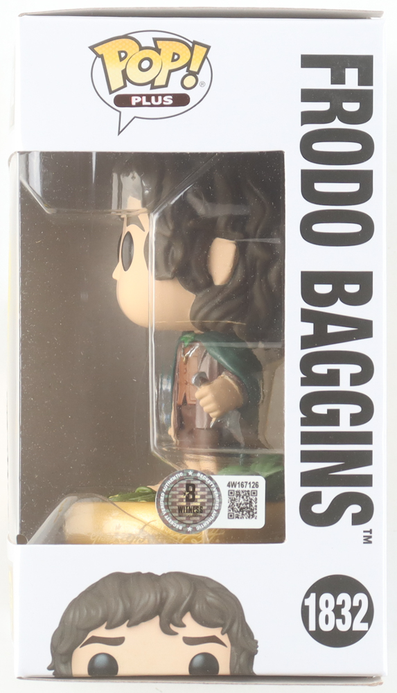 Elijah Wood Signed "The Lord Of The Rings" #1832 Frodo Baggins Funko Pop! Vinyl Figure Inscribed "Frodo" (Beckett) at PristineAuction.com Elijah Wood Signed "The Lord Of The Rings" #1832 Frodo Baggins Funko Pop! Vinyl Figure Inscribed "Frodo" (Beckett) at PristineAuction.com