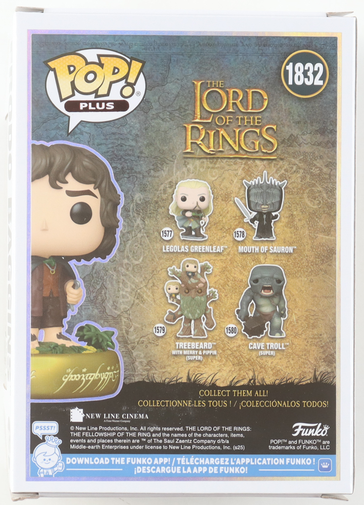 Elijah Wood Signed "The Lord Of The Rings" #1832 Frodo Baggins Funko Pop! Vinyl Figure Inscribed "Frodo" (Beckett) at PristineAuction.com Elijah Wood Signed "The Lord Of The Rings" #1832 Frodo Baggins Funko Pop! Vinyl Figure Inscribed "Frodo" (Beckett) at PristineAuction.com
