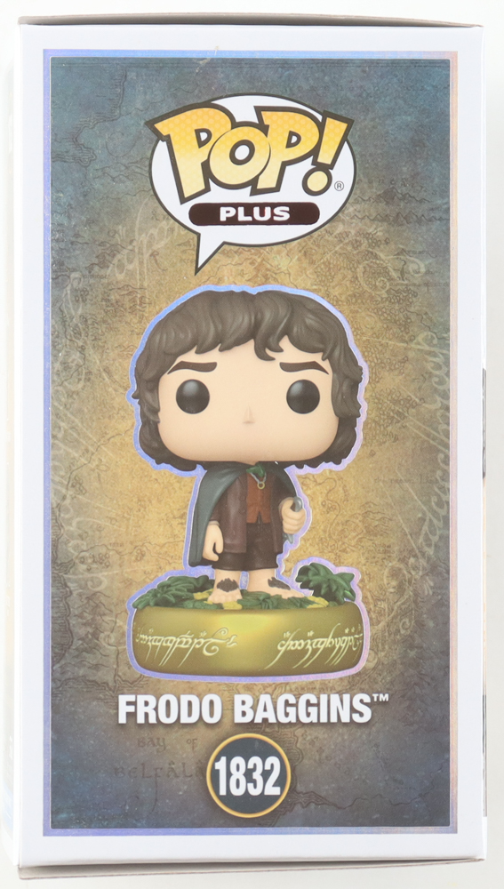 Elijah Wood Signed "The Lord Of The Rings" #1832 Frodo Baggins Funko Pop! Vinyl Figure Inscribed "Frodo" (Beckett) at PristineAuction.com Elijah Wood Signed "The Lord Of The Rings" #1832 Frodo Baggins Funko Pop! Vinyl Figure Inscribed "Frodo" (Beckett) at PristineAuction.com