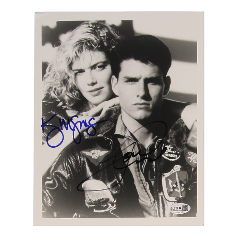 Tom Cruise & Kelly McGillis Signed "Top Gun" 8x10 Photo (JSA) at PristineAuction.com Tom Cruise & Kelly McGillis Signed "Top Gun" 8x10 Photo (JSA) at PristineAuction.com