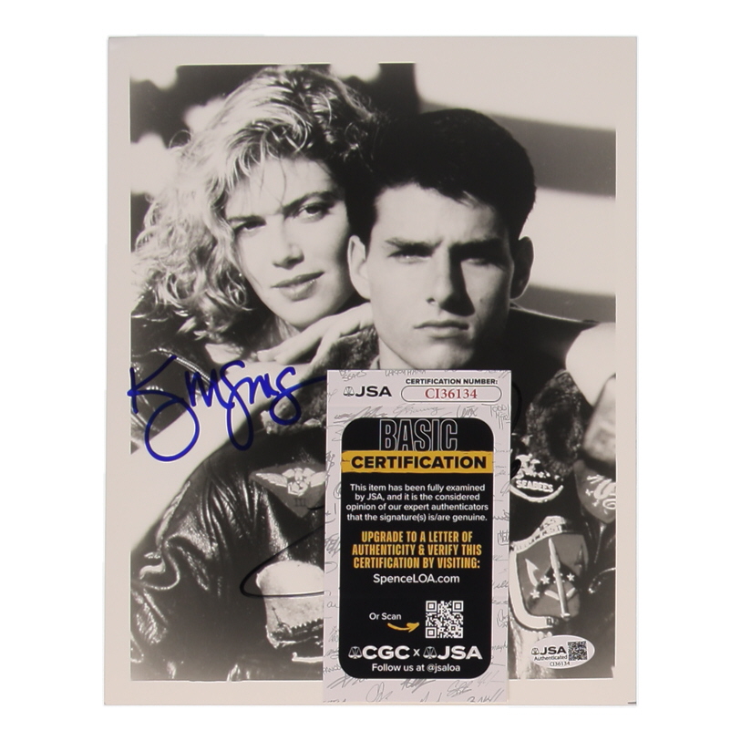 Tom Cruise & Kelly McGillis Signed "Top Gun" 8x10 Photo (JSA) at PristineAuction.com Tom Cruise & Kelly McGillis Signed "Top Gun" 8x10 Photo (JSA) at PristineAuction.com