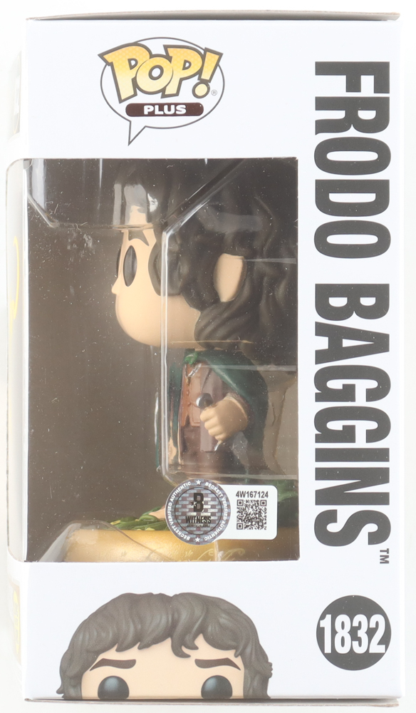 Elijah Wood Signed "The Lord Of The Rings" #1832 Frodo Baggins Funko Pop! Vinyl Figure Inscribed "Frodo" (Beckett) at PristineAuction.com Elijah Wood Signed "The Lord Of The Rings" #1832 Frodo Baggins Funko Pop! Vinyl Figure Inscribed "Frodo" (Beckett) at PristineAuction.com
