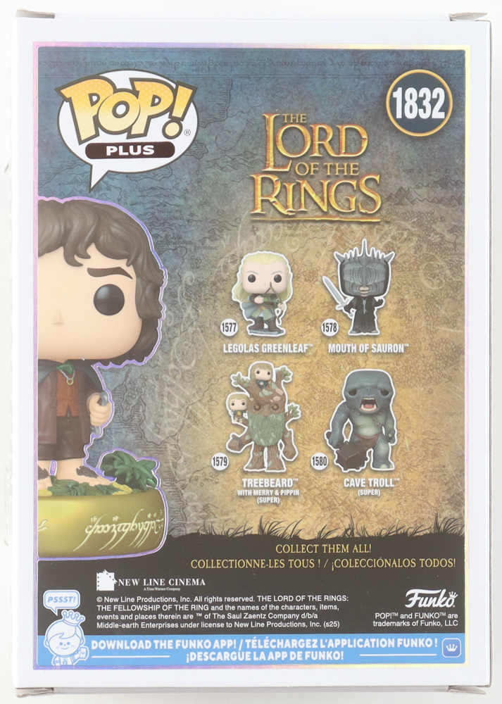 Elijah Wood Signed "The Lord Of The Rings" #1832 Frodo Baggins Funko Pop! Vinyl Figure Inscribed "Frodo" (Beckett) at PristineAuction.com Elijah Wood Signed "The Lord Of The Rings" #1832 Frodo Baggins Funko Pop! Vinyl Figure Inscribed "Frodo" (Beckett) at PristineAuction.com
