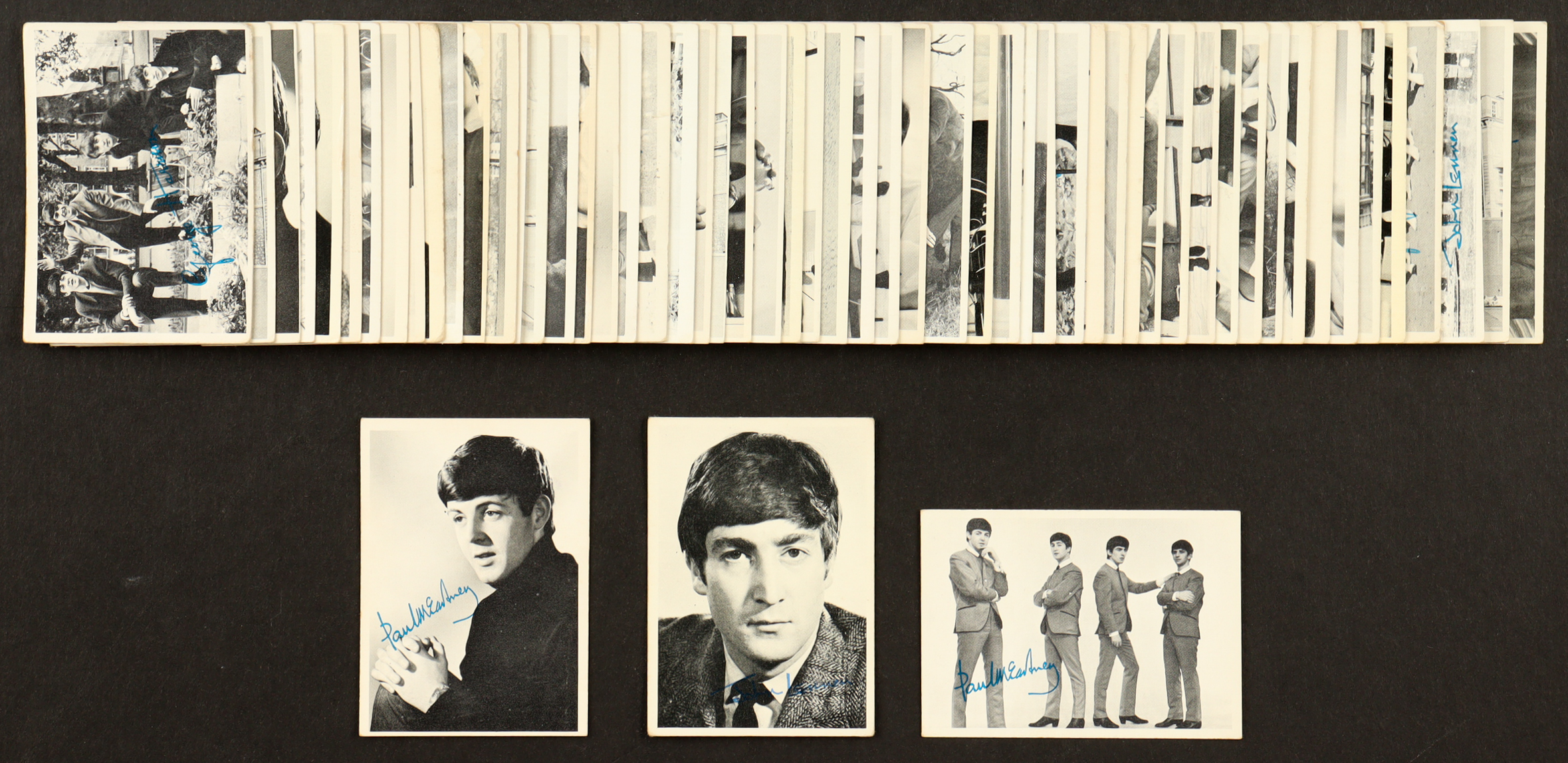1964 Topps Beatles Complete Trading Card Set With (60) Cards at PristineAuction.com 1964 Topps Beatles Complete Trading Card Set With (60) Cards at PristineAuction.com