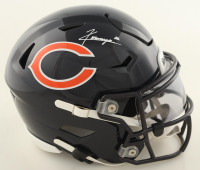Kyle Monangai Signed Bears Mid-Size SpeedFlex Helmet With Visor (JSA) at PristineAuction.com