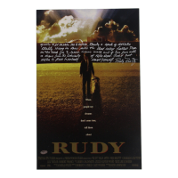 Rudy Ruettiger Signed "Rudy" 11x17 Movie Poster with Extensive Quote Inscription (Schwartz) at PristineAuction.com