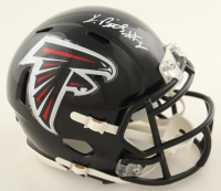 Kyle Pitts Signed Falcons Speed Mini Helmet (Beckett) at PristineAuction.com