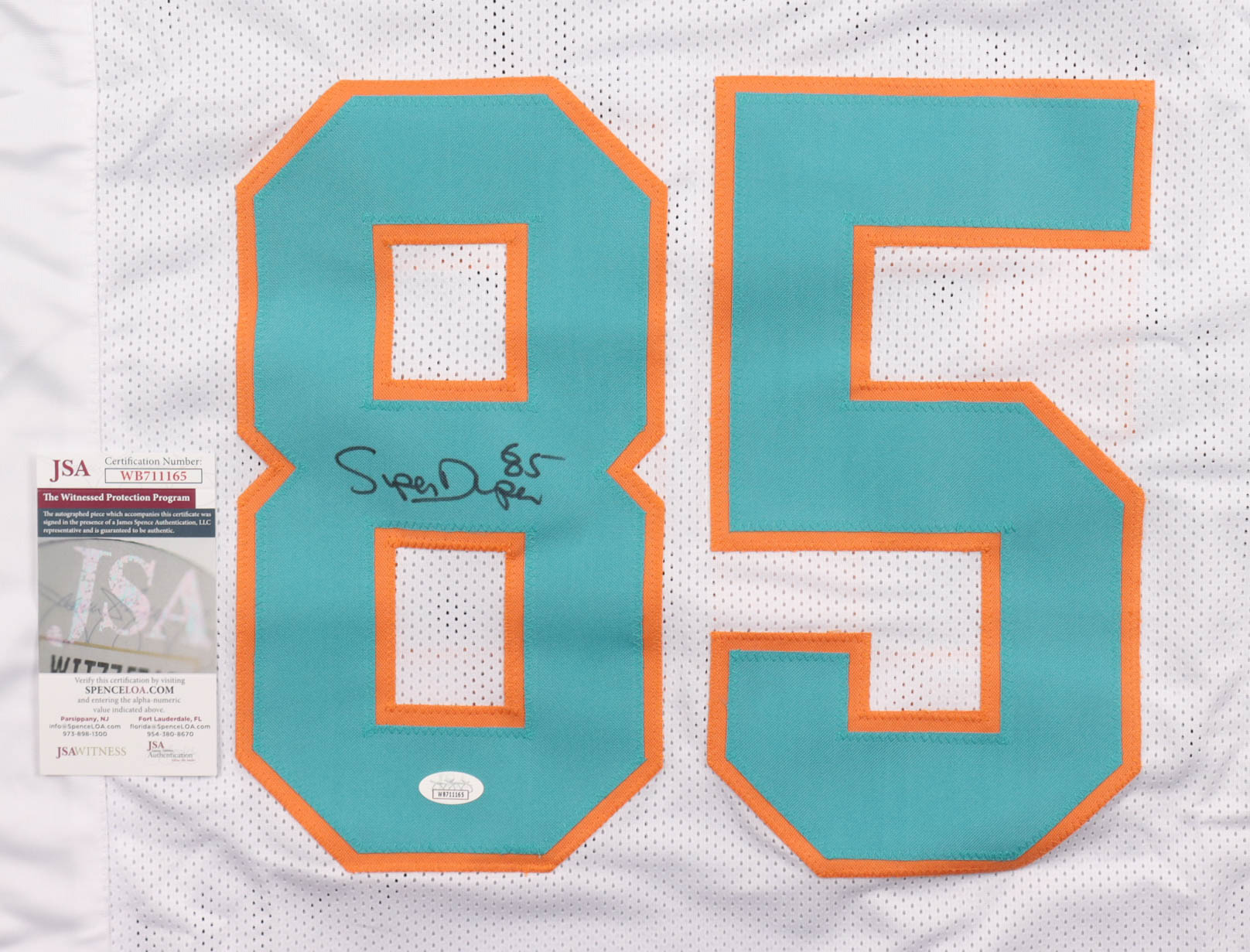 Mark "Super" Duper Signed Jersey (JSA) at PristineAuction.com Mark "Super" Duper Signed Jersey (JSA) at PristineAuction.com