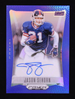 Jason Sehorn 2024 Panini Prizm Deca Blue Auto #S-JSN 03/49 at PristineAuction.com