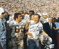 1972 Miami Dolphins | 20x24 Photo Team-Signed by (44) with Dick Anderson, Earl Morrall, Mercury Morris (Fanatics) at PristineAuction.com