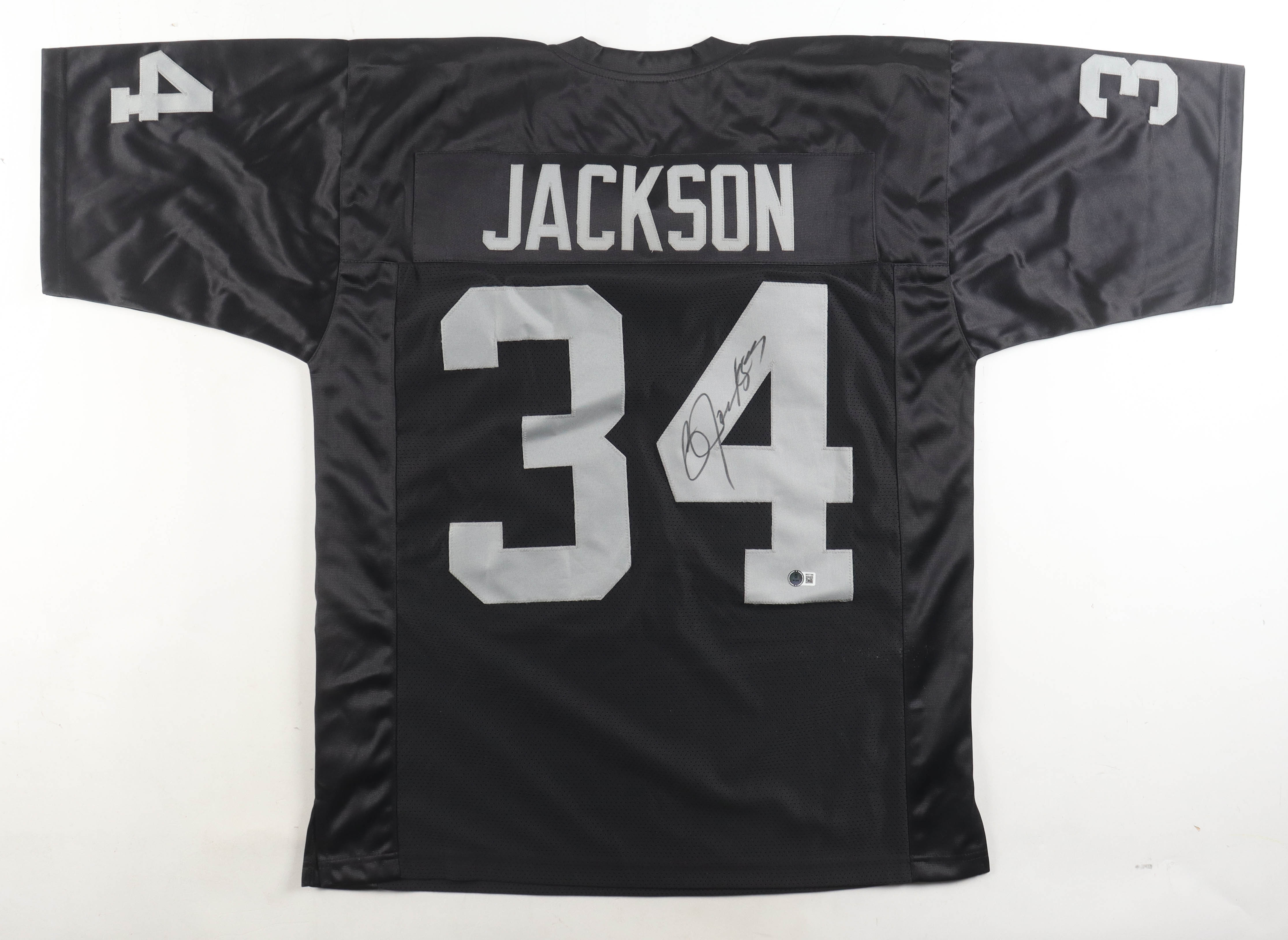 Bo Jackson Signed Jersey (Beckett) at PristineAuction.com Bo Jackson Signed Jersey (Beckett) at PristineAuction.com
