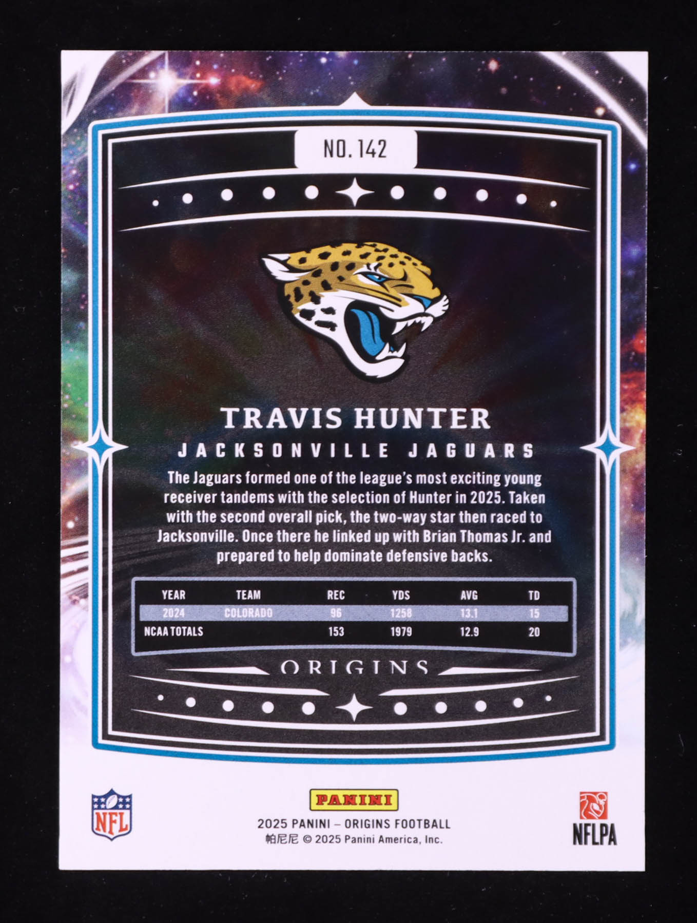 Travis Hunter 2025 Panini Origins #142 RC #078/199 at PristineAuction.com Travis Hunter 2025 Panini Origins #142 RC #078/199 at PristineAuction.com