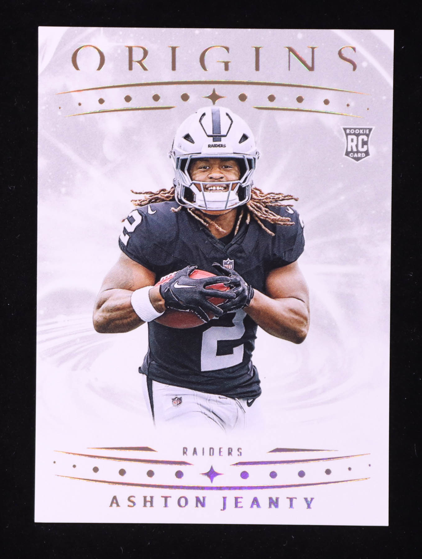 Ashton Jeanty 2025 Panini Origins White #139 RC at PristineAuction.com Ashton Jeanty 2025 Panini Origins White #139 RC at PristineAuction.com