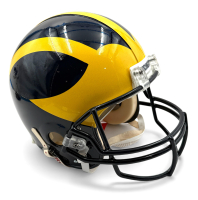 Michigan Wolverines Full-Size Authentic On-Field Helmet at PristineAuction.com