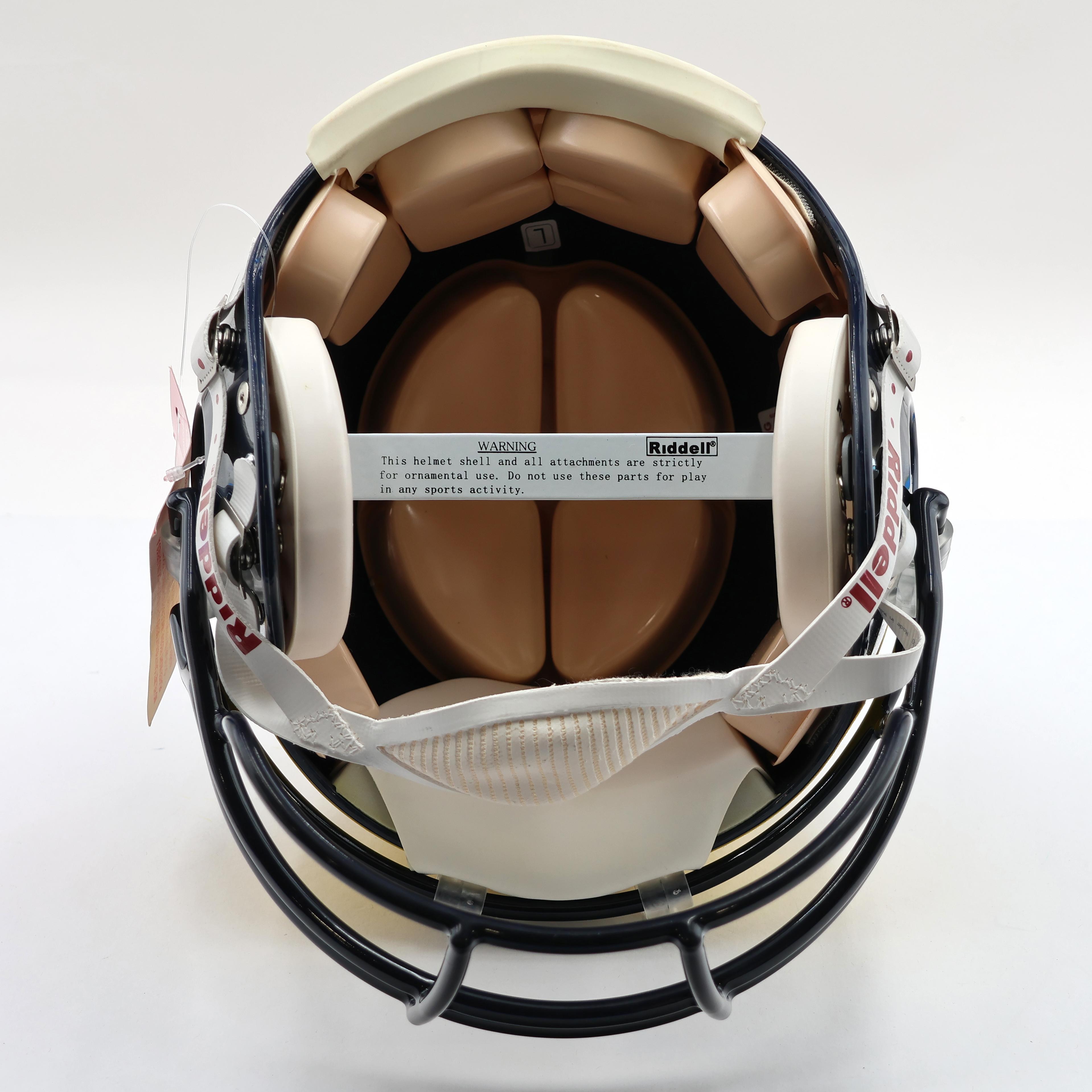 Michigan Wolverines Full-Size Authentic On-Field Helmet at PristineAuction.com Michigan Wolverines Full-Size Authentic On-Field Helmet at PristineAuction.com