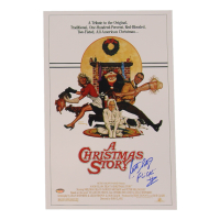 Scotty Schwartz Signed "A Christmas Story" 11x17 Movie Poster Inscribed "Flick" (Schwartz) at PristineAuction.com