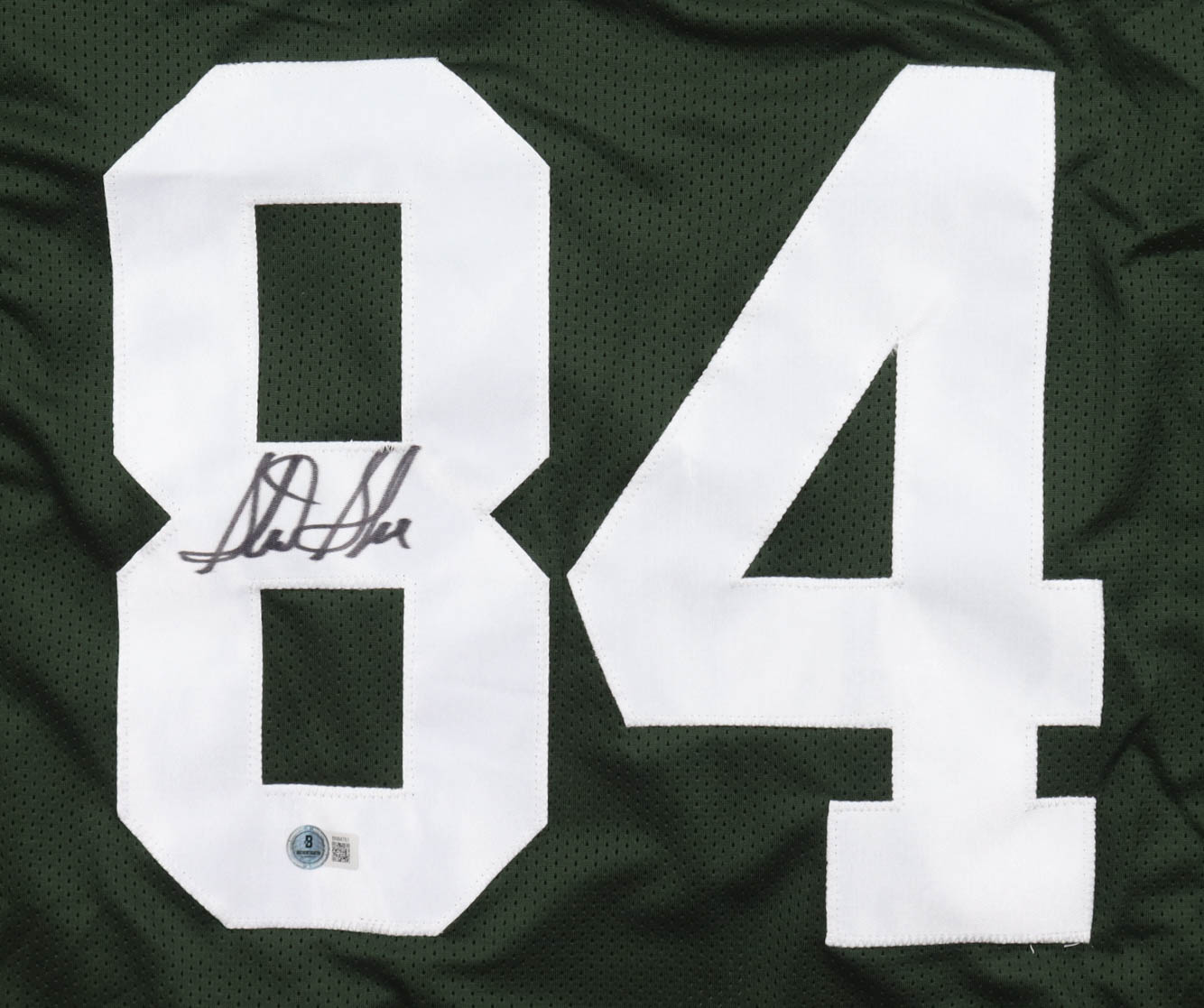 Sterling Sharpe Signed Jersey (Beckett) at PristineAuction.com Sterling Sharpe Signed Jersey (Beckett) at PristineAuction.com