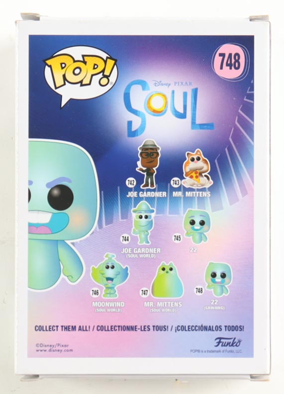 Tina Fey Signed "Soul" #748 22 (Grinning) Funko Pop! Vinyl Figure (Beckett) at PristineAuction.com Tina Fey Signed "Soul" #748 22 (Grinning) Funko Pop! Vinyl Figure (Beckett) at PristineAuction.com