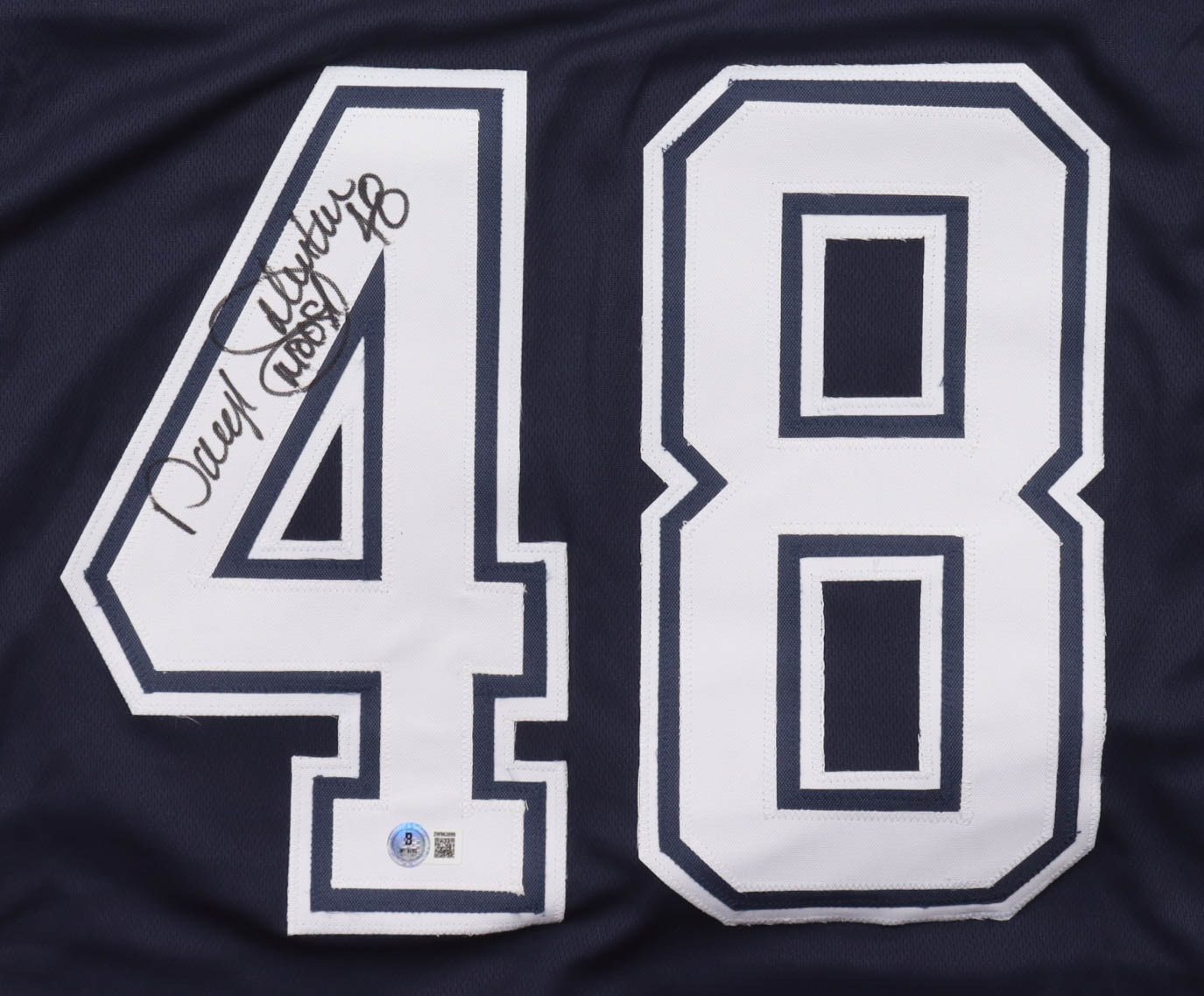 Daryl Johnston Signed Jersey Inscribed "Moose" (Beckett) at PristineAuction.com Daryl Johnston Signed Jersey Inscribed "Moose" (Beckett) at PristineAuction.com