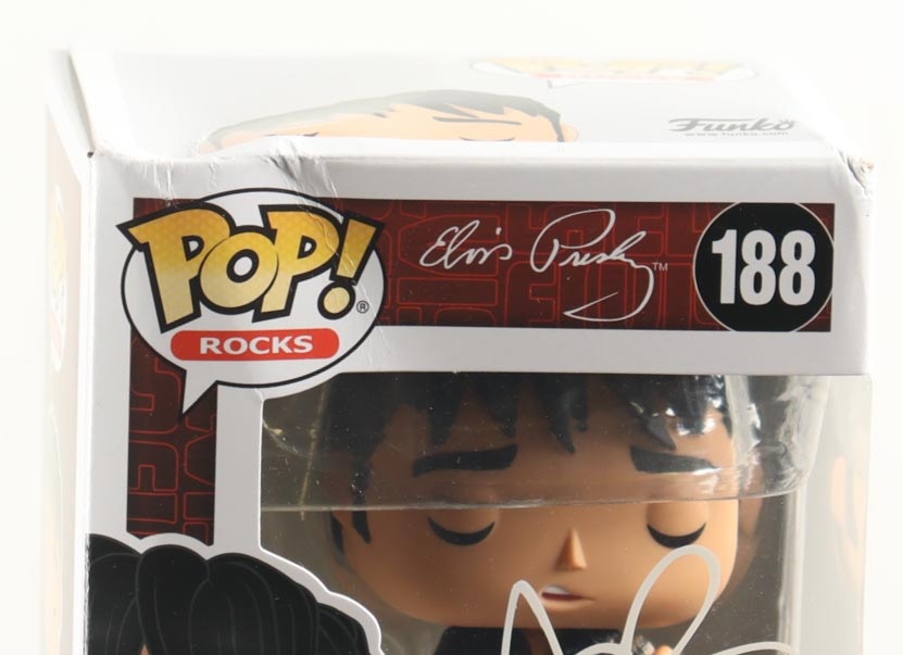 Austin Butler Signed Elvis Presley #188 Elvis '68 Comeback Special Funko Pop! Vinyl Figure (Beckett) at PristineAuction.com Austin Butler Signed Elvis Presley #188 Elvis '68 Comeback Special Funko Pop! Vinyl Figure (Beckett) at PristineAuction.com