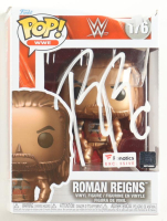 Roman Reigns Signed WWE #131 Funko Pop! Vinyl Figure (Fanatics) at PristineAuction.com